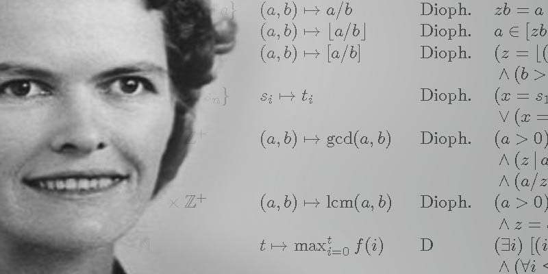 Månadens Ada – Julia Robinson var ett blygsamt med matematiskt geni