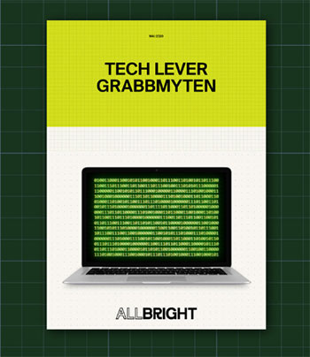 Rapport Allbright "Tech lever grabbmyten"