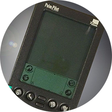 palm pilot handdator