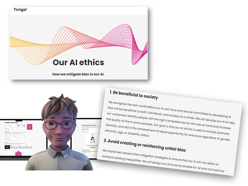 AI-baserade screeningverktyget Tengai har lagt ut sin AI-etik synlig för alla på sin hemsida.