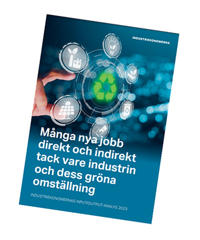 50 000 nya jobb till följd av den gröna omställningen, bedömer Industriekonomerna i en rapport.