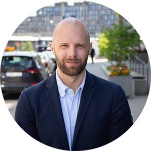 Mathias Jonsson, affärsområdeschef på Ada Digital