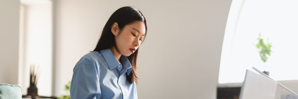 Kvinna inom it och tech tillbaka på jobbet efter föräldraledighet